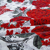 3 Piece Florals Bedspread Quilte Set Throw Rugs Bedding Pillowcases Double Size
