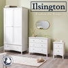 White Chest of Drawers Modern 3 Drawer Bedroom Storage Unit Furniture Cabinet