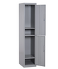 Tall Industrial Cabinet Vintage Narrow Locker Metal Storage Cupboard Retro Door