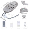 Electric Baby Swing Bluetooth Infant Cradle Bouncer Rocker Chair Music Remote Fo