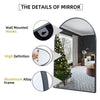 Wall Mirror Frame Artistic Decorative Living Room Bedroom Bathroom Hallway Decor
