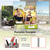 Portable Pizza Oven Wood Pellet Fired Stainless Steel Foldable Pizza Maker