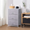 4/5/6 Fabric Beside Cabinet Storage Unit Chest of Drawers Organizer Living Room