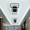 Modern Chandelier LED Lamp Black Frame Ceiling Light Living Room Pendant Lights