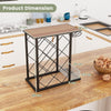 Countertop Wine Rack Wooden Wine Stand Home Kitchen Wine Holder
