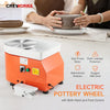 CREWORKS 350W Electric Pottery Wheel, 25cm Turntable Potter's Wheel for Kids