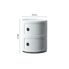 Corner Storage Cabinet Table Side End Stand Bedroom Bedside Storage Furniture