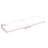 Lechnical Dark Grey Wall Shelf, 200 x 60 x 6 , Solid Treated Oak, Wall D8F8