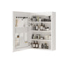 LED Bathroom Mirror Cabinet with Lights Touch Switch 3 Colors LED with Storage
