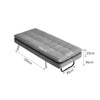 Velvet Recliner Sleeper Chaise Lounge Sofa Bed Chairs Padded Click-Clack Sofabed