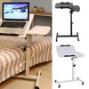 High Quality Mobile Over Bed Tray Table Height Adjustable Laptop Stand Overchair