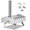 Portable Pizza Oven Wood Pellet Fired Stainless Steel Foldable Pizza Maker