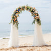 Heavy Duty Wedding Arch Stand w/ Base Garden Arbor Trellis Support Archway Path