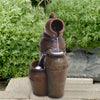 Pour Kettle Well Water Fountain Fountain with Electric Pump for Patio Decorative