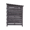 Double 240L Wheelie Bin Store Wooden Waste Bins Storage Hide Shed Outdoor Garden