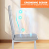 Set of 4 Dining Chairs Padded Seat High back Metal Legs Home Furniture