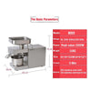 Auto Oil Press Machine Stainless Steel Cold Hot Oil Extraction Expeller Presser