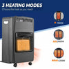 4.2kw Portable Gas Cabinet Heater Home Office Calor Butane With Hose & Regulator