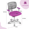 Kids Computer Desk Chair Low-Back Task Study Chairs Children Office Task Chair