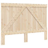 Bed Frame with Headboard 140 x 200 Solid Pine Wood, Bed, Bedroom C4K8