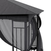 4m x 3m Heavy Duty Metal Gazebo Garden Pergola Steel Frame Tent Sun Shade Canopy