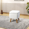 Teddy Velvet Storage Ottoman Seat Stools Home Chair Footstool Storage Box Table