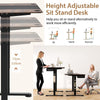 Electric Standing Desk Sit to Stand Table Height Adjustable Computer Workstation