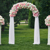 Heavy Duty Wedding Arch Stand w/ Base Garden Arbor Trellis Support Archway Path