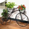 Bicycle Planter Metal Plant Stand Garden Bike Flower Pot Cart Holder Basket Deco