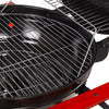Portable Grill BBQ Garden Barbecue Smoker Burner Kettle w/ Warming Rack Shelves