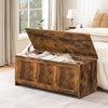 Storage Chest Wooden Storage Bench Blanket Storage Box Toy Chest 100 x 40 x 41cm