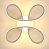 Modern 30W LED Ceiling Light Flower Shape Lamp for Bedroom Dining Room