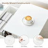 White High Gloss LED Coffee Table With Storage Lift Top Up Drawer Wooden Modern
