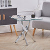 Chrome Rectangular Glass Dining Table Console Coffee Side End Desk Home Office
