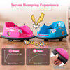 Toddlers 12V Electric Bumper Car Kids Battery Powered Toy Vehicle-Pink