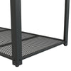 Coffee Table Tea Table with Metal Frame,Wood Coffe Table with Open Storage Shelf