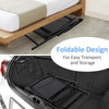 Set of 2 Folding Chairs Garden Fabric Chairs Indoors Outdoors Seat w/Armrests