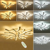 LED Ceiling Lights V-Shaped Living Room Bedroom Chandelier Lamp Fixtures Light o