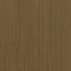 Bed Frame Honey Brown Solid Wood Pine 120x200 T0G3