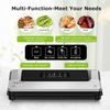 High-Speed Strong Vacuum Sealer Machine with 4 Modes, Sous Vide & 40 Vacuum Bags