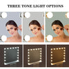 LED Bulbs Hollywood Mirror Dressing Table Vanity Make-Up Mirror Dimmable Lights