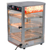 Commercial Hot Food Warmer Display Cabinet Showcase Pie Pizza Heated Counter Top
