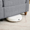 3 Seater Sofa Couch Linen Fabric Settee for Living Room & Office Studded (Grey)