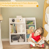 Bookshelf Storage Shelf For Children's Reading Room Open Storage Modern New