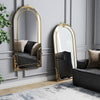 Rustic Mirror Wall Mounted Full Length Framed Dressing Mirror Bedroom Room Decor