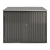 Garden Garage Storage Shed Steel Frame Storage Bike Tools Shed 4 Bicycle Spaces