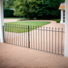 7FT 8FT 10FT Metal Garden Gate Posts Large Timber Entrance Driveway Gate Fence