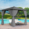 Outdoor Retractable Pergola Gazebo Garden Sun Shade Patio Canopy Shelter