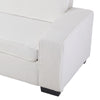 Modern 2 Seater Teddy Velvet Loveseat Sofa Cushioned Backrest Thick Padded Seat