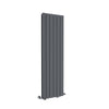 Anthracite Radiator Vertical Double Flat Panel Central Heating Tall Rad 1600x452